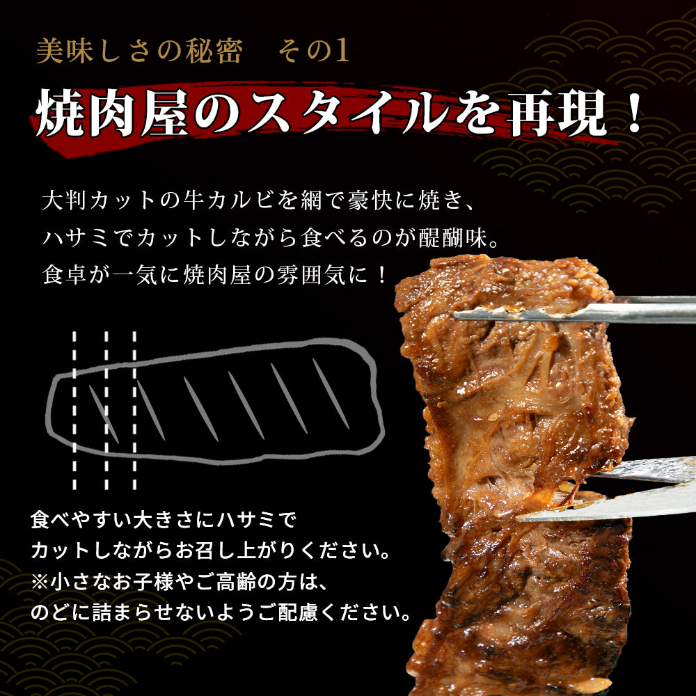 肉匠中むら ドラゴンカルビ 500g×1pc