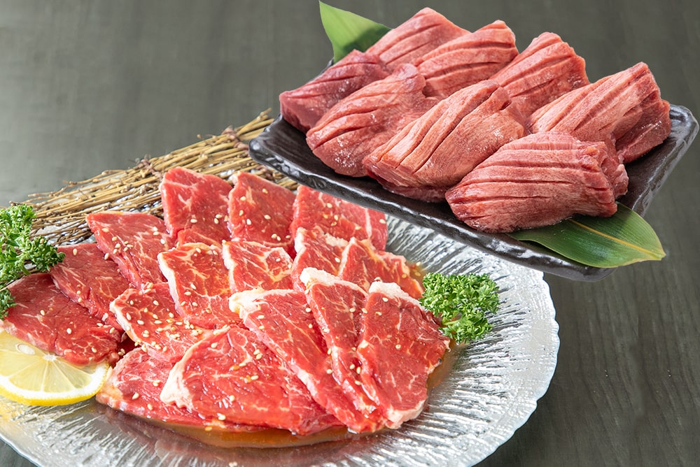 牛タン | 牛ハラミ | 焼き肉定番セット | 1kg