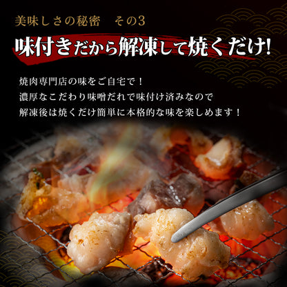 たっぷり牛ホルモン にんにく塩味 500g×1pc